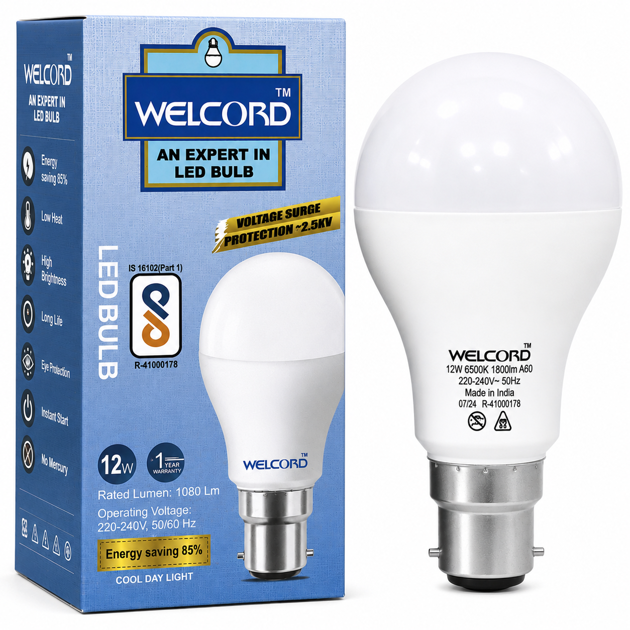 20 Watts LED Bulb(Pack of 2)