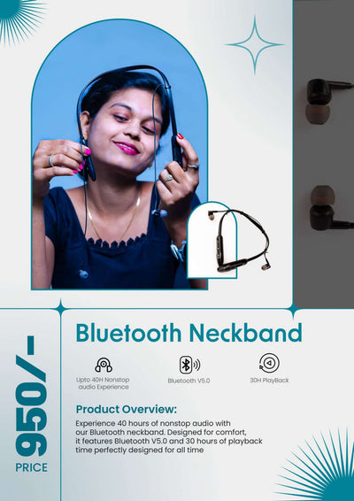 NECK BAND HEADPHONES