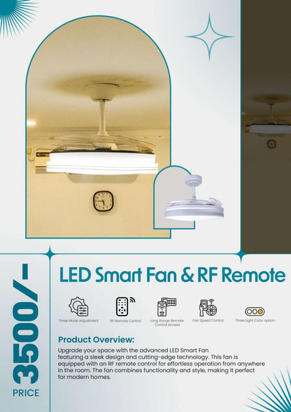 LED SMART FAN